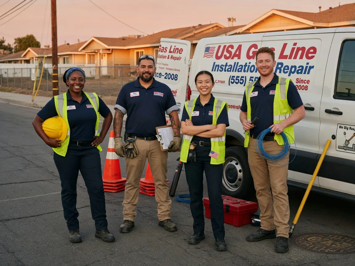 Gas Line Installation company in Bradleyville, MO